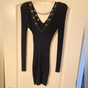 Guess Mini Bodycon Ribbed Dress